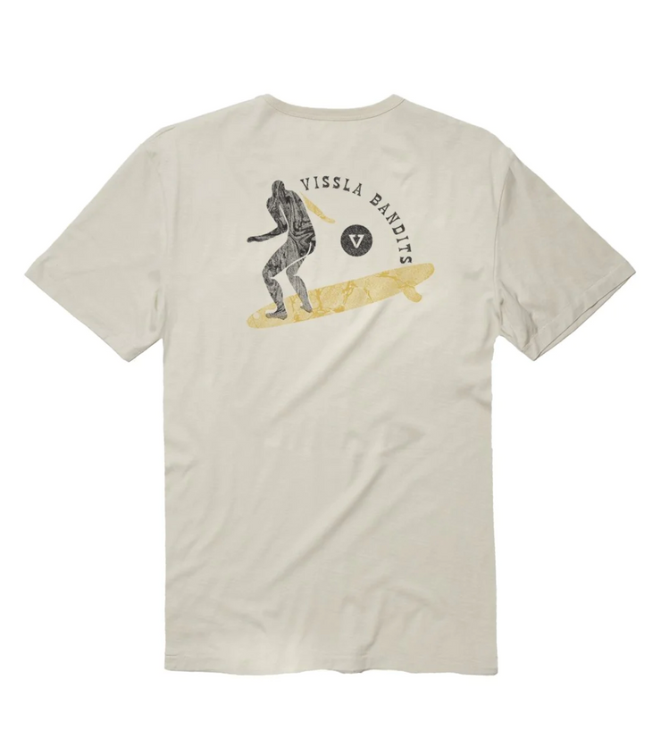 Shadow Bandit Organic Pkt Tee - Bone