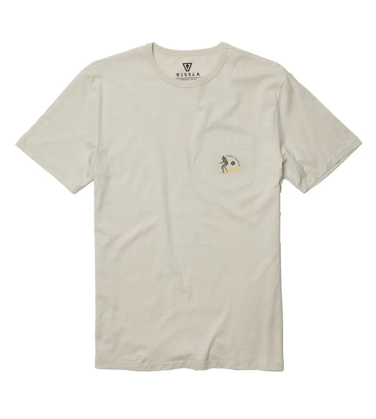 Shadow Bandit Organic Pkt Tee - Bone