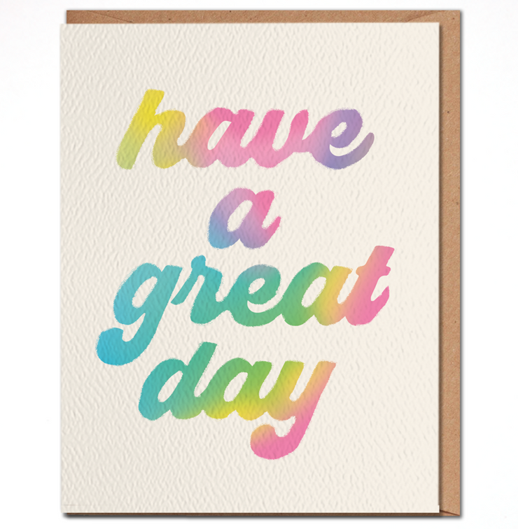Have a Great Day - Birthday Card
