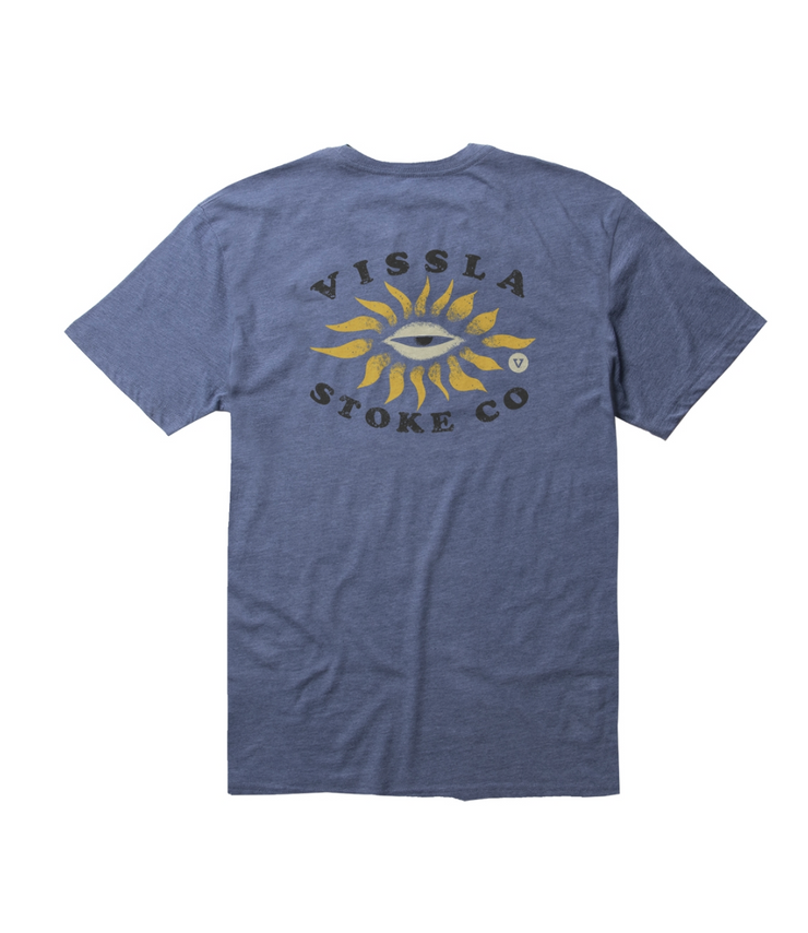 Inner Stoke Heather Tee - Midnight Heather