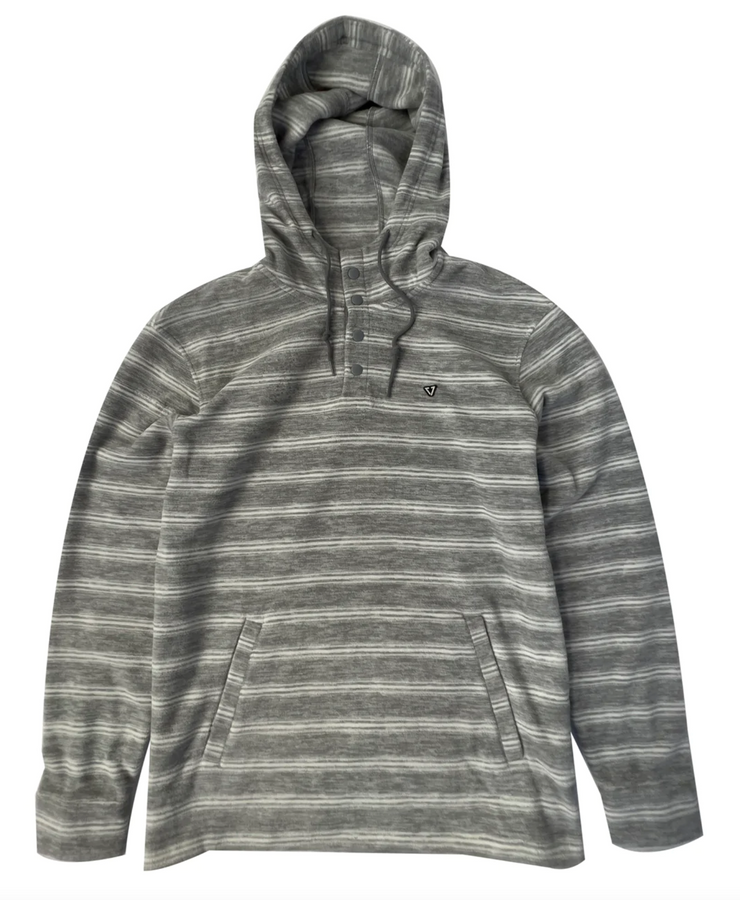 Eco-Zy Hooded Popover - Grey Heather