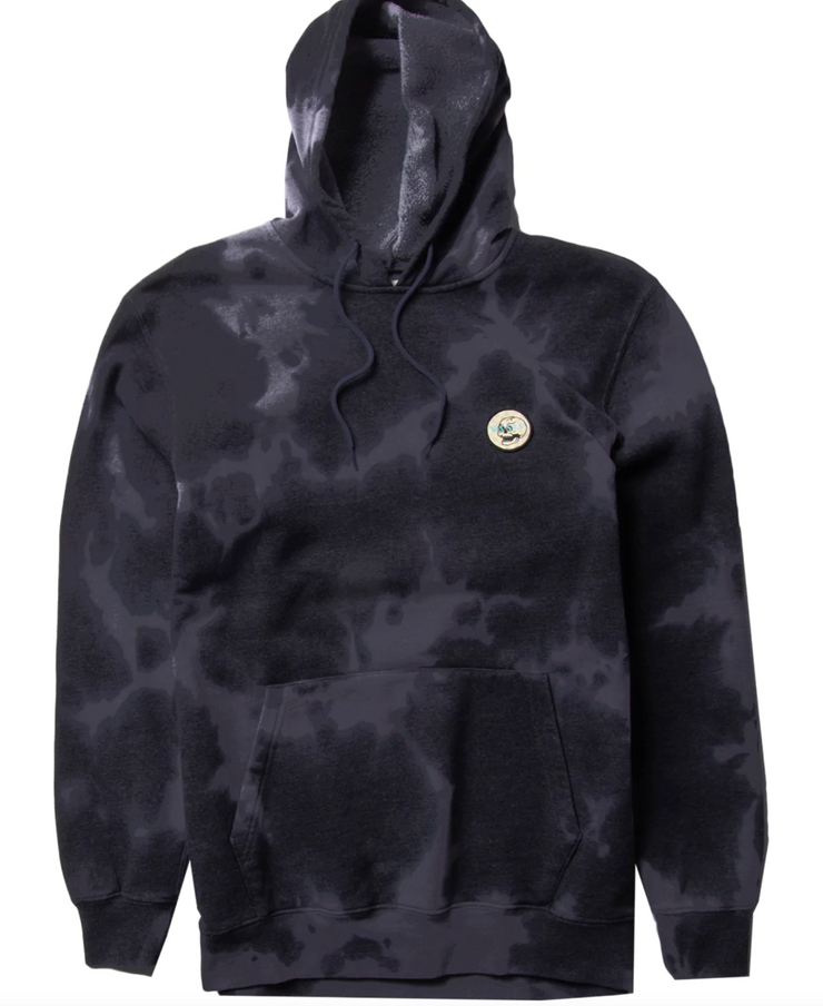 Solid Sets Eco Po Hoodie - Black Cloud Wash