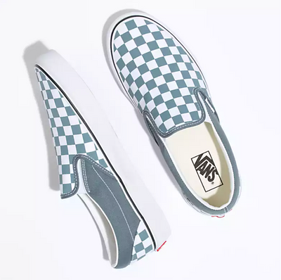Color Theory Classic Check Slip On - Stormy Weather