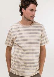 Everyday Stripe SS T-Shirt - Ecru