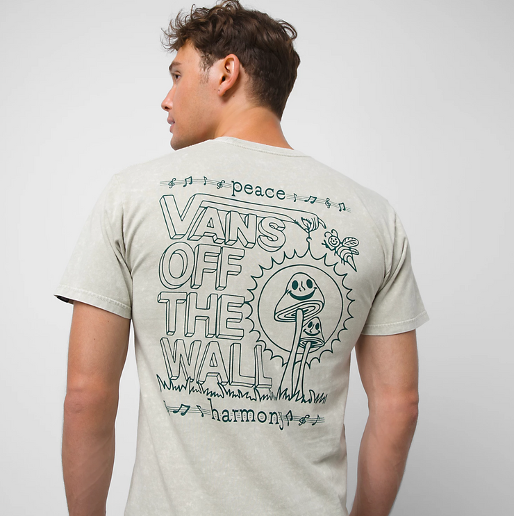 Plant Harmony Acid Wash Tee - Desert Sage