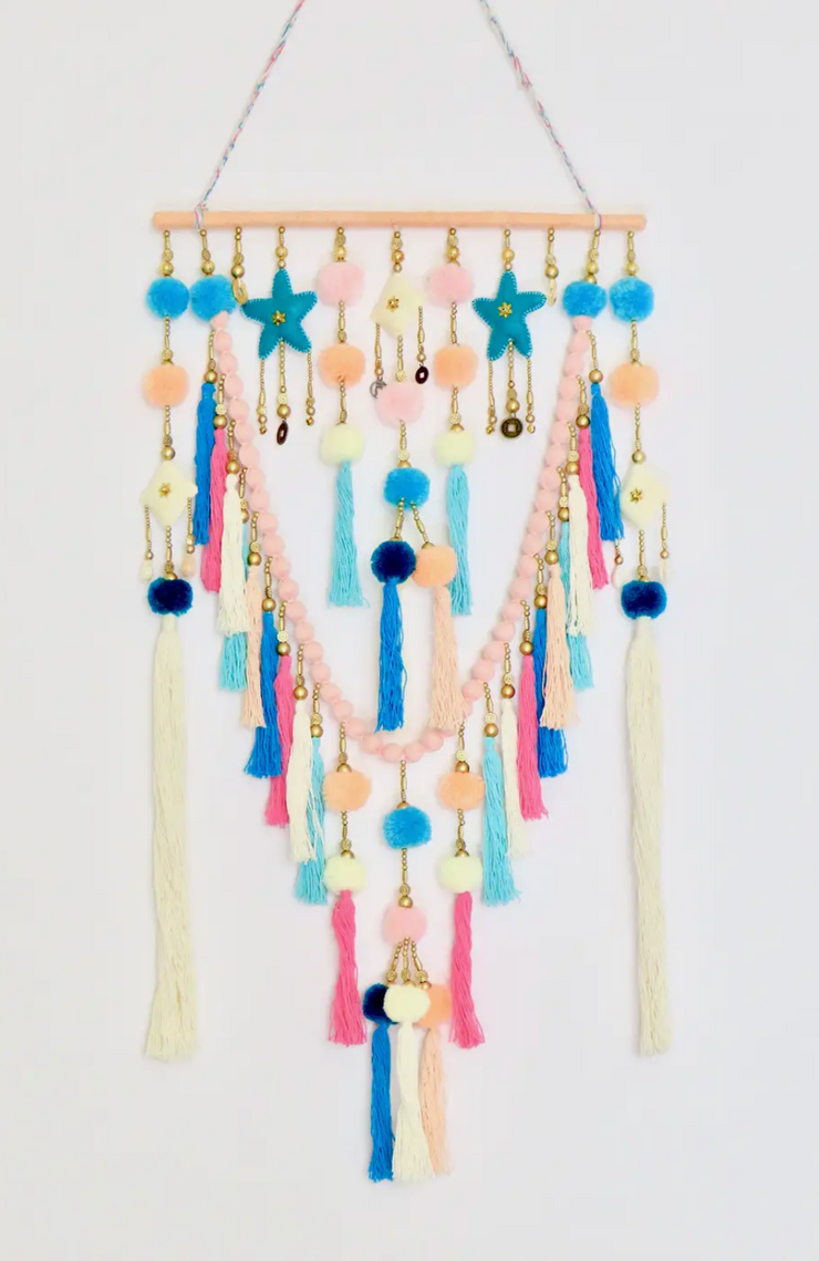 Sienna- PomPom Tassel Wall Decor
