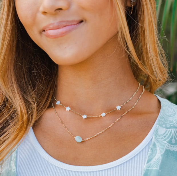 Twinkle Little Star Gold Necklace
