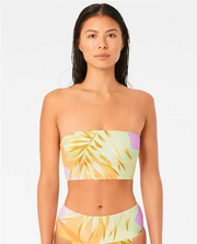 Montego Bay Longline Bandeau Bikini Top - Multi Color