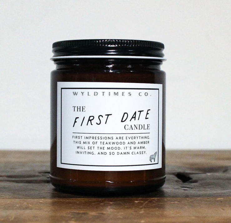 First Date Candle