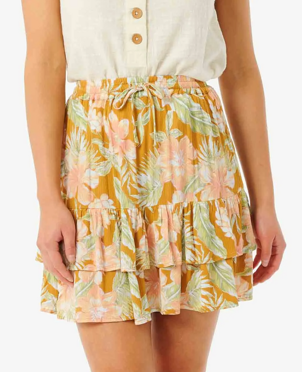Always Summer Mini Skirt - Gold