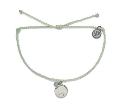 Ride the Wave Silver Charm - Mint
