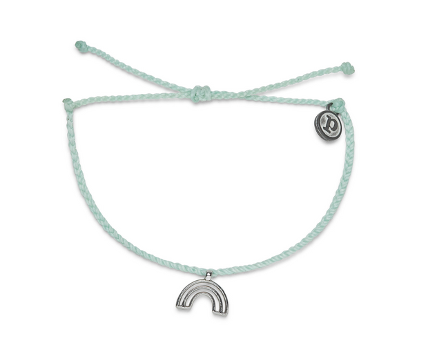 Chasing Rainbows Silver Charm - Winter Fresh