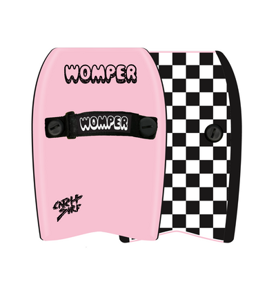 Womper w/ Strap - Baby Pink