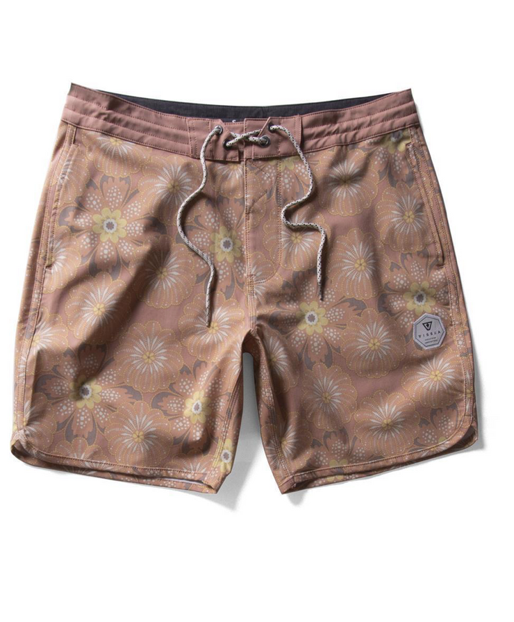 Kerikeri 17.5" Boardshort - Terracotta