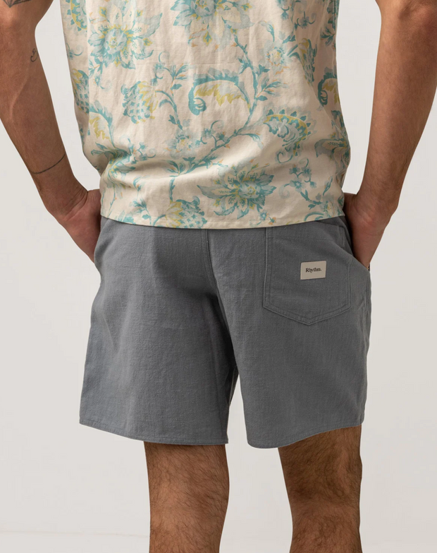 Textured Linen Jam - Slate