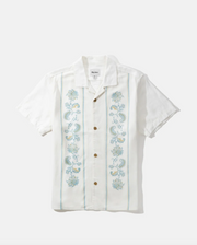Cairo Cuban Linen SS Shirt - Natural
