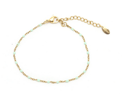 Sweet Dots Bracelet - Salty Babes - Aqua