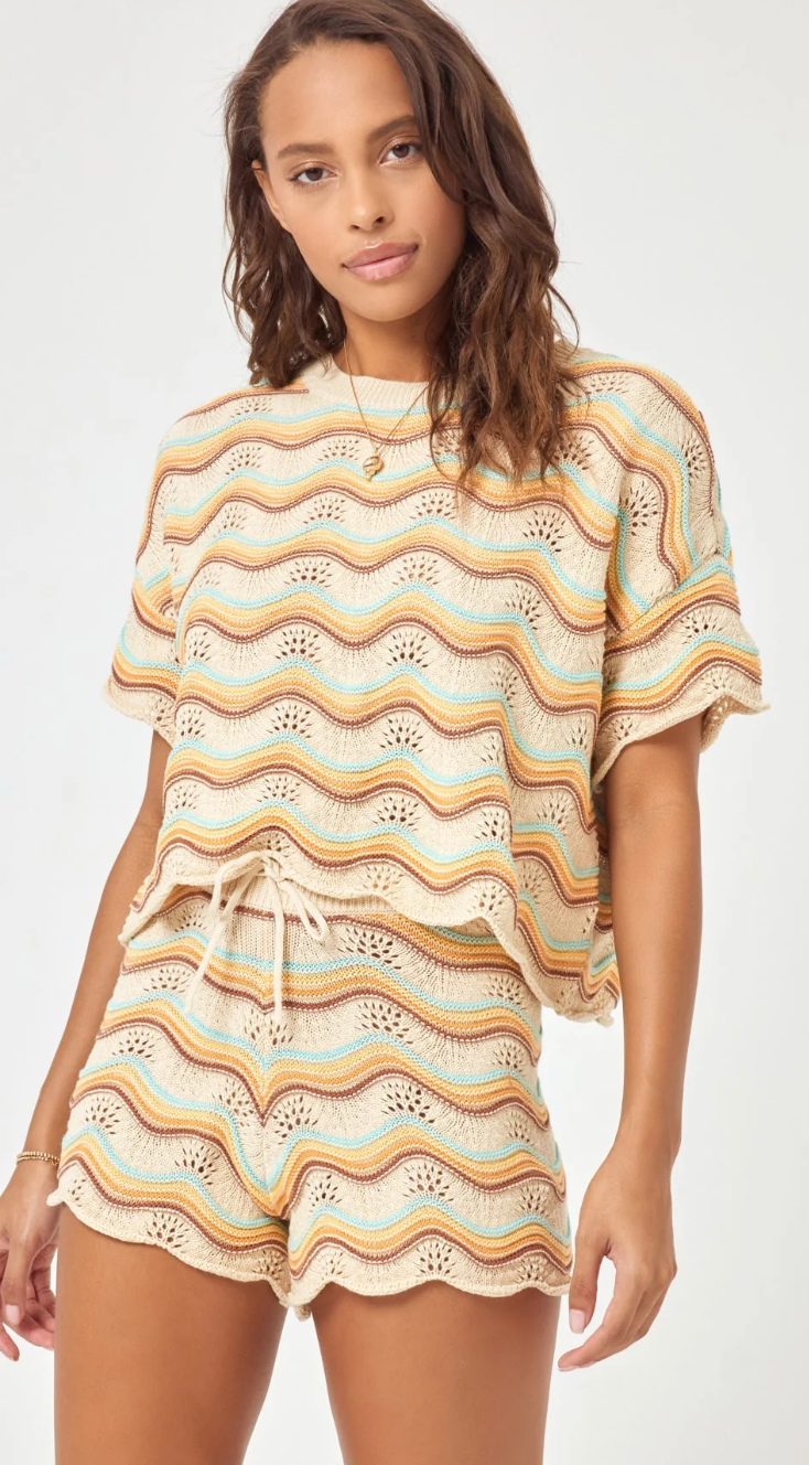 Make Waves Short - Sano Stripe