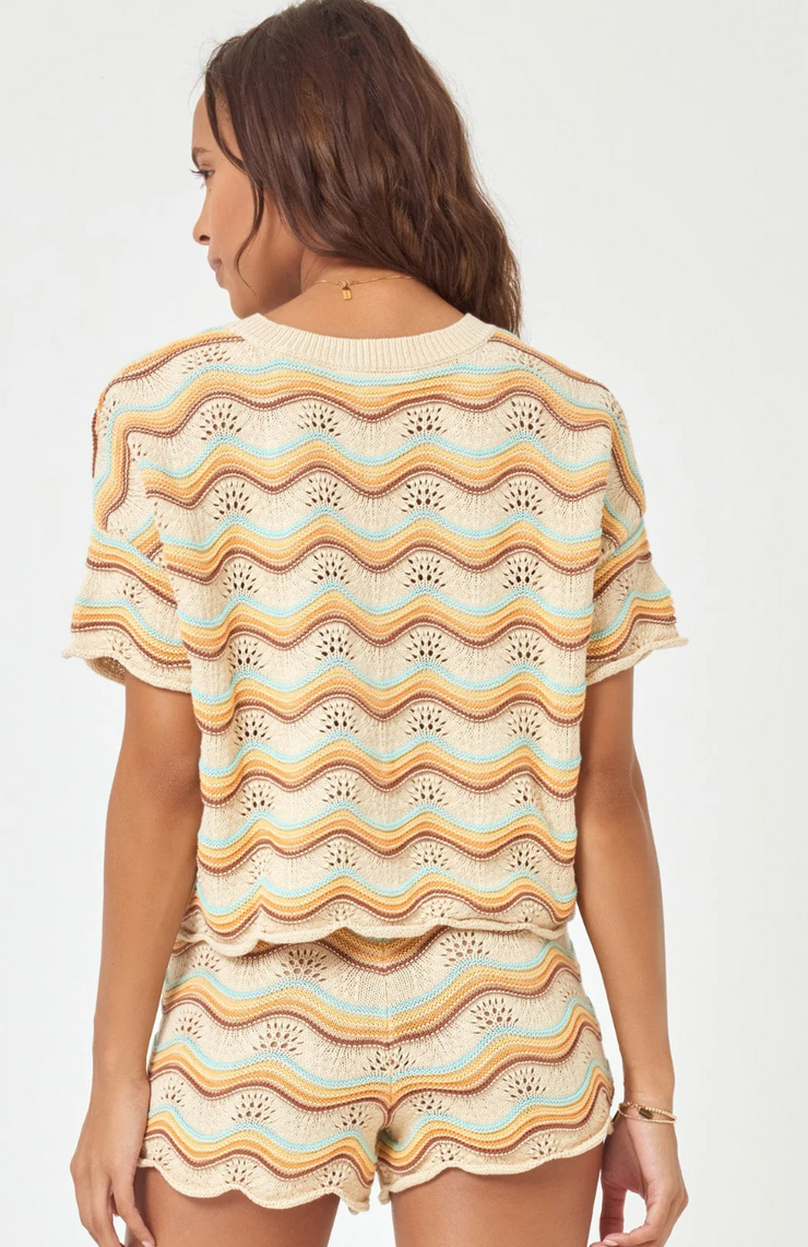 Make Waves Short - Sano Stripe