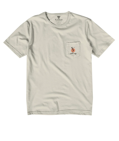 Out Front Organic Pocket Tee - Bone