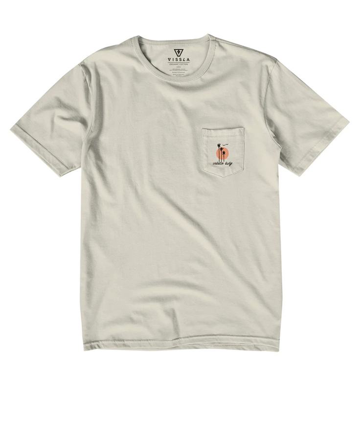 Out Front Organic Pocket Tee - Bone