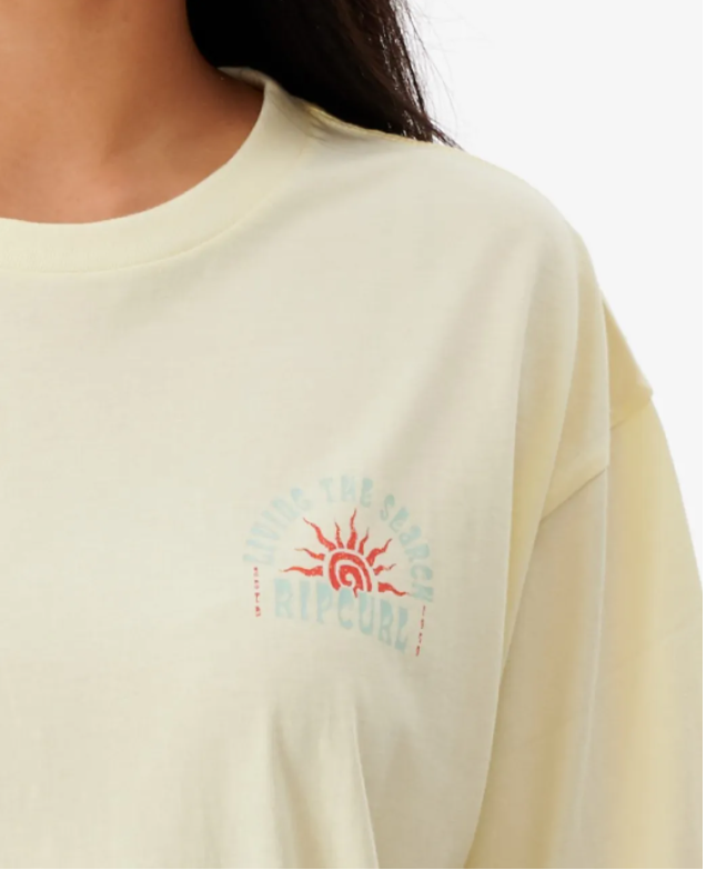 Locals Only Heritage Tee- Light Green