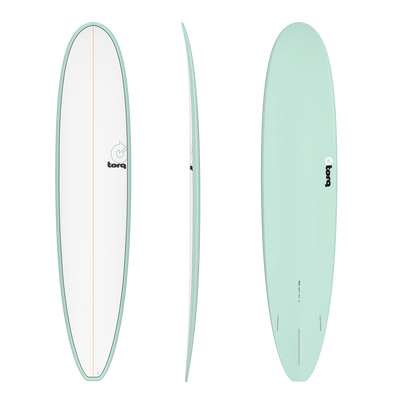 9'0" Long Pinline Seagreen with White Deck