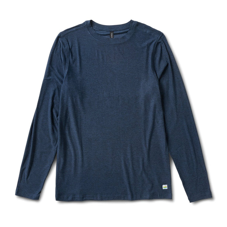 Long Sleeve Strato Tech Tee - Navy Heather