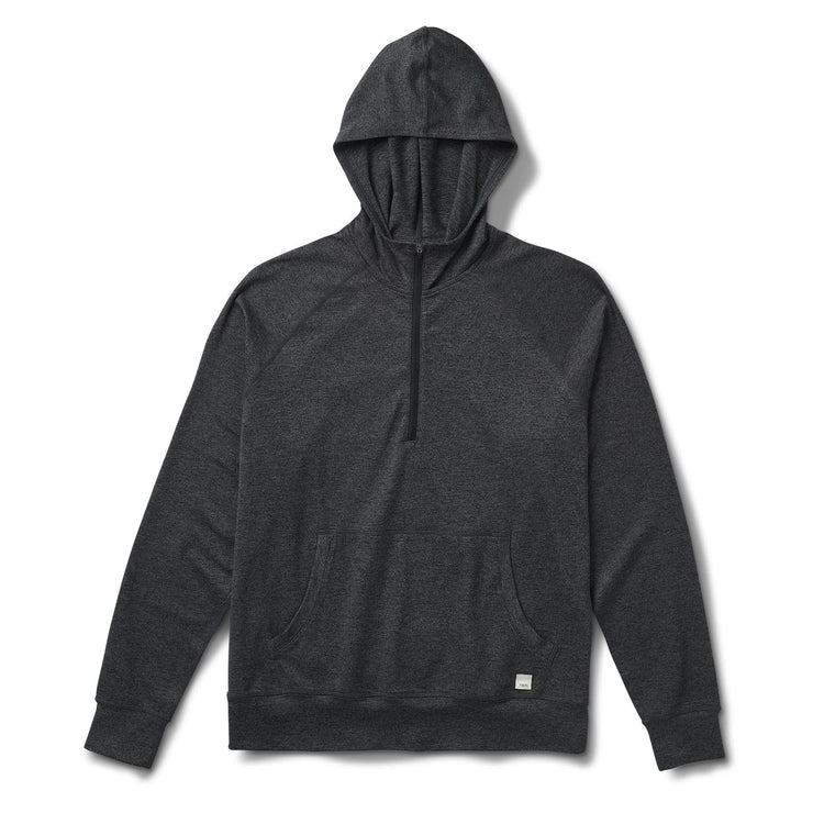 Ponto Performance Half Zip Hoodie - Charcoal Heather