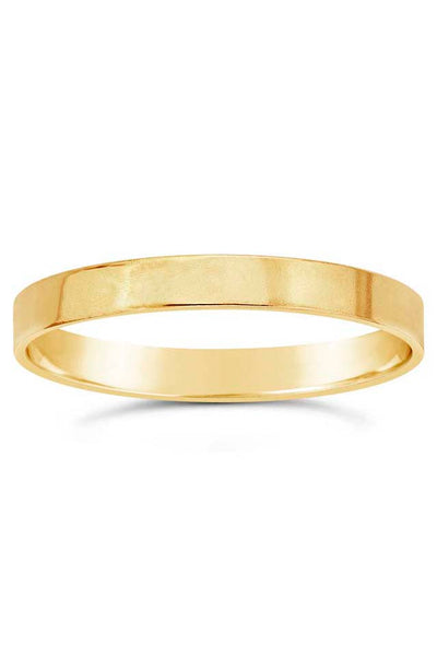 Gypsy Life Flat Wire Stacking Ring - Yellow Gold-Filled - 2.3mm