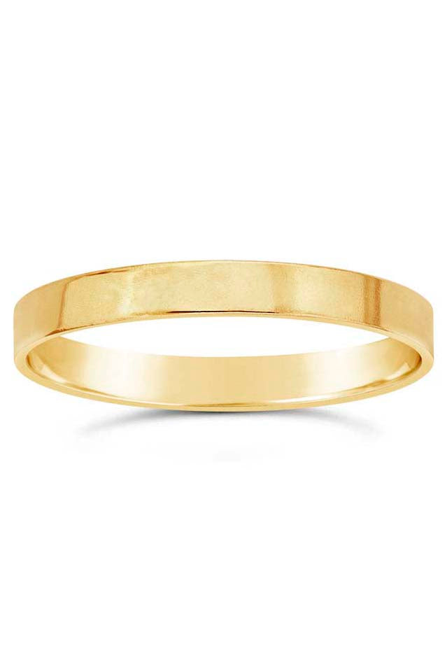 Gypsy Life Flat Wire Stacking Ring - Yellow Gold-Filled - 2.3mm