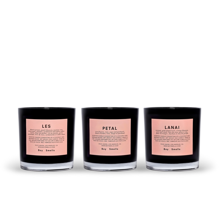 Les, Petal, and Lanai Votive Set