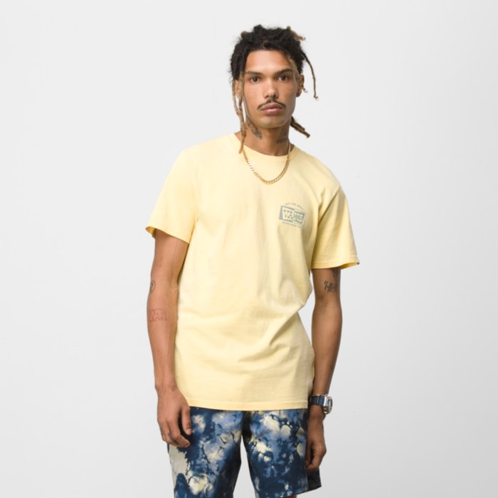 Surfside T- Shirt - Pale Banana