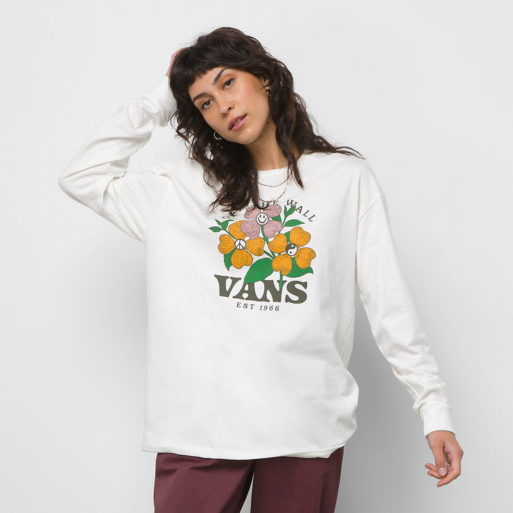 Flower Tide Long Sleeve Tee Marshmallow