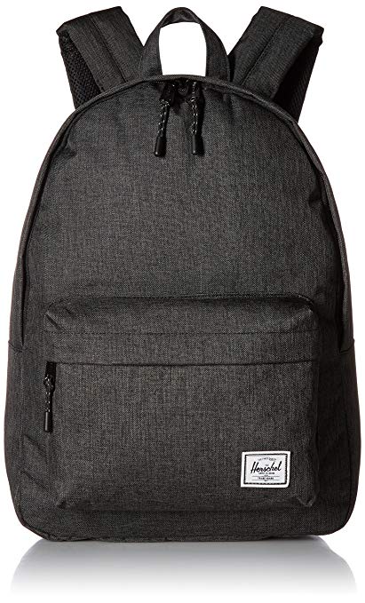 Classic Backpack - Black Crosshatch