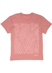 Catalina Palmas Knit Tee - Pink Fade