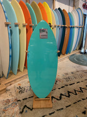 Exile Skimboard - Small EX1- Teal with Black Stripe