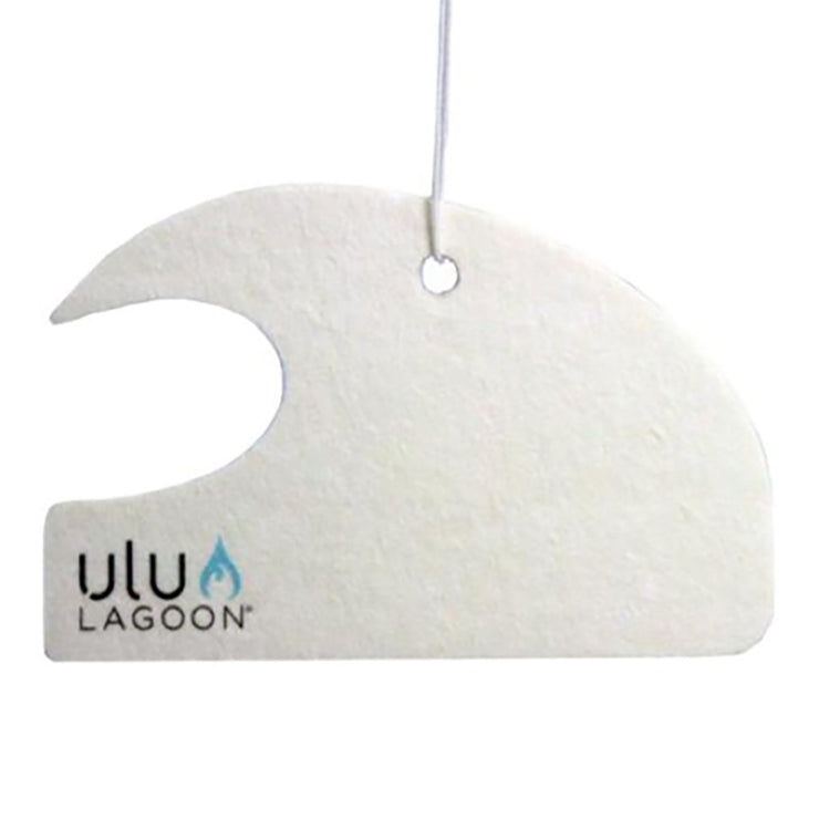 White | Coconut Surf Wax Scented Mini Wave Air Freshener
