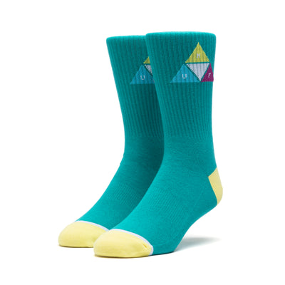 Prism Triangle Sock - Quetzal Green
