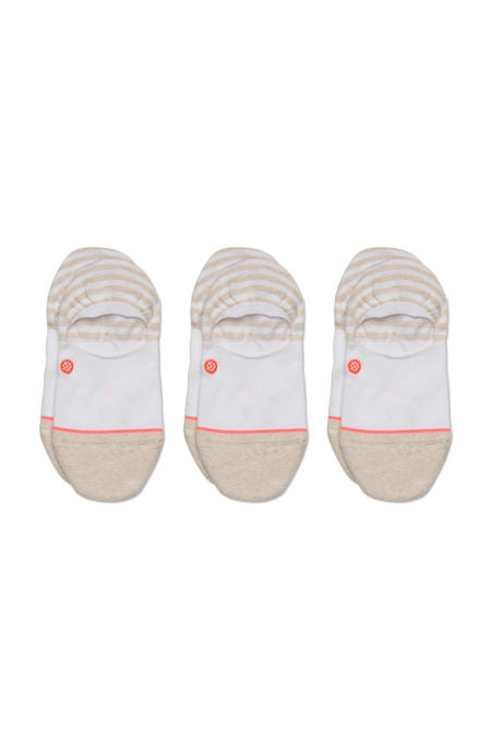 Women's - Invisible 3 Pack - White