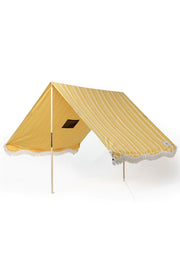 Vintage Yellow Beach Tent
