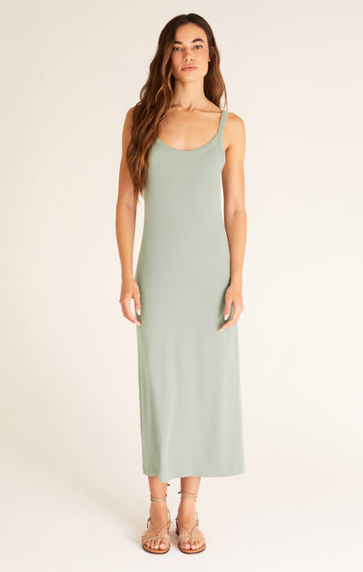 Melody Midi Dress - Soft Sage