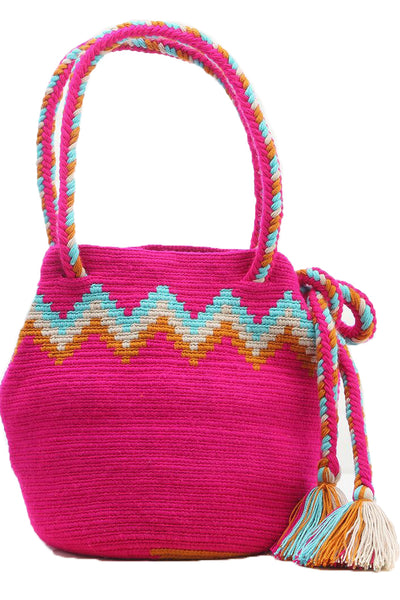 Lima F Ethnic Handmade Colombian Wayuu Bag
