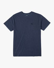 Solo Label Pigment Dye Short Sleeve Tee - Navy Marine (MYV)
