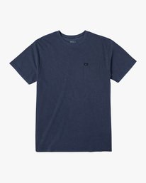 Solo Label Pigment Dye Short Sleeve Tee - Navy Marine (MYV)