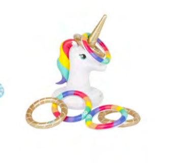 Inflatable Ring Toss Game - Unicorn