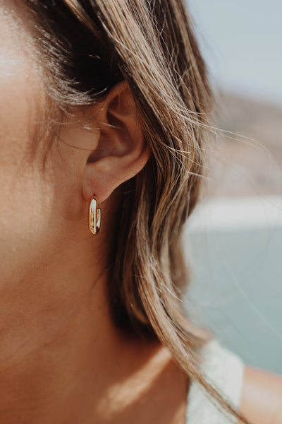 Bondi Chubby Hoop Earrings