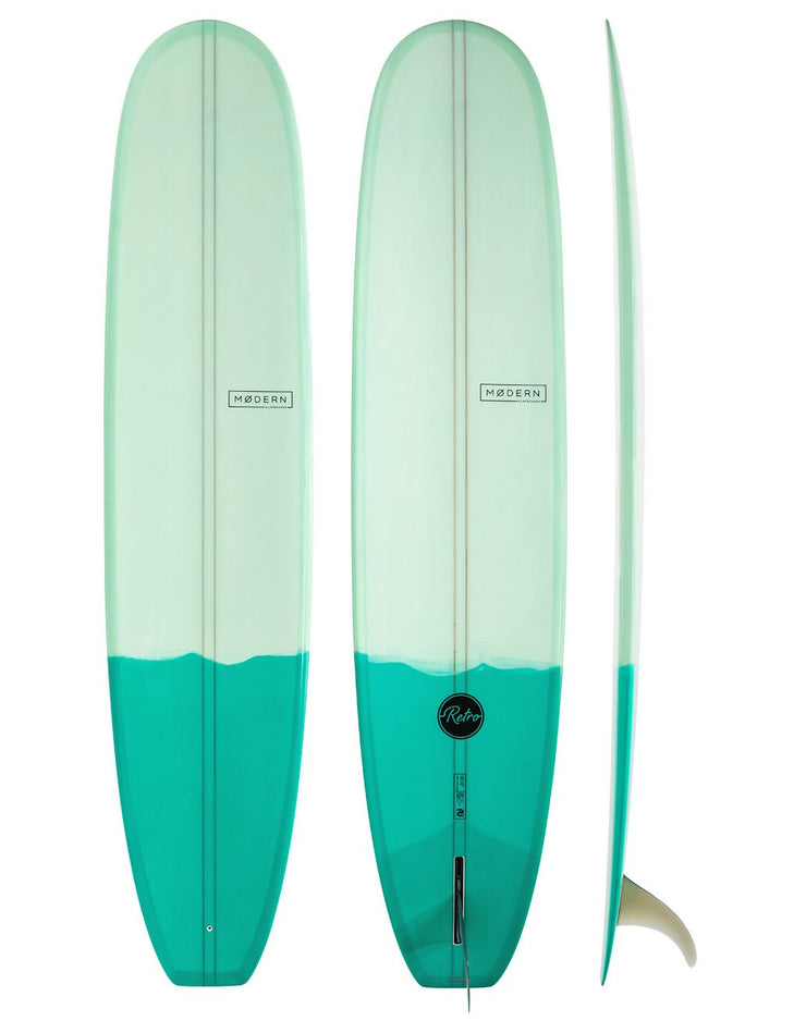 9'1 Modern Retro PU - Two Tone Green