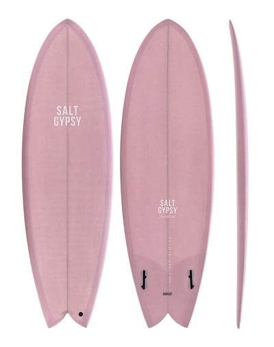 5'8 Shorebird - Dirty Pink