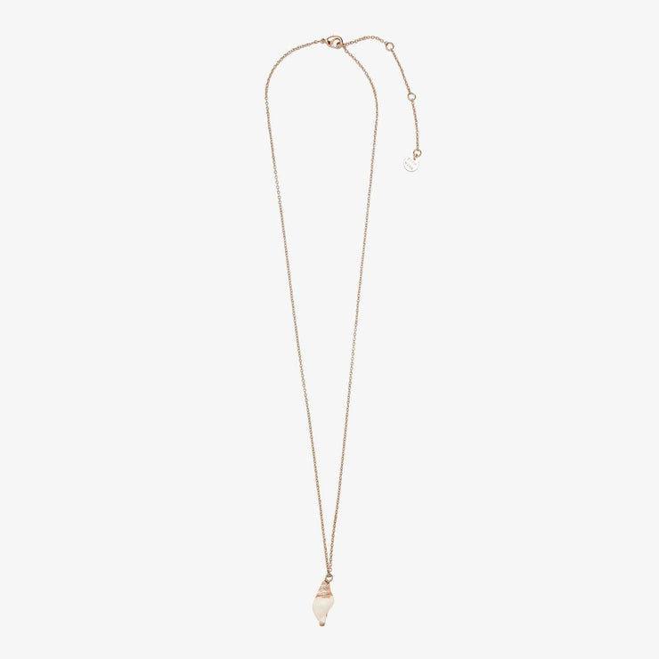 Conch Pendant Necklace - Rose Gold